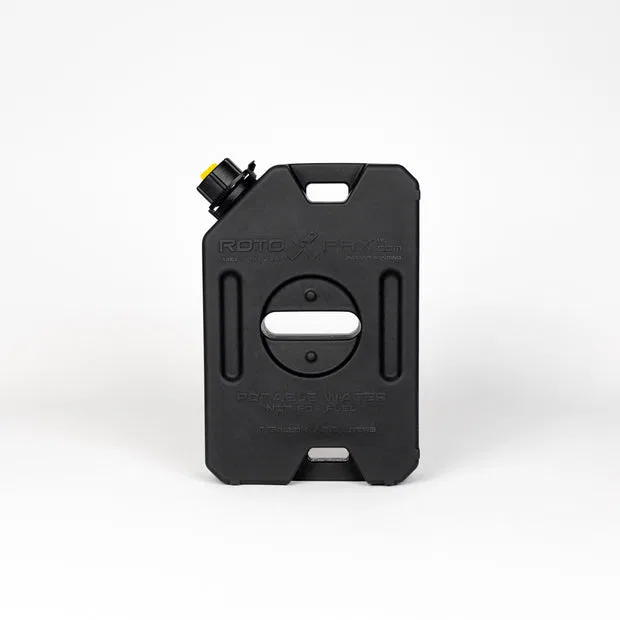 RX-1B – ROTOPAX Liquid Storage Container, Black 1 Gallon Bolt-On/ Free Standing Formulated Plastic EPA And CARB Compl...